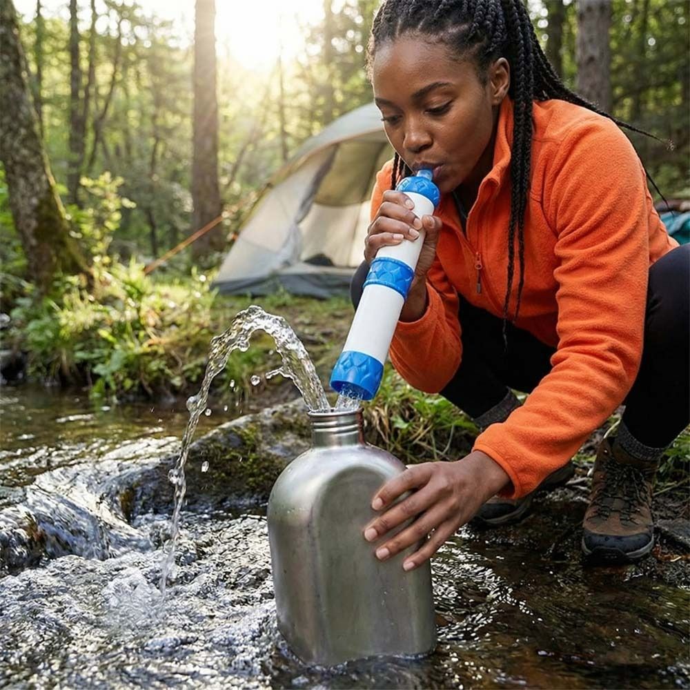 Mini Mini Water Filter Straw P - Water Purification Straw 评论和价格